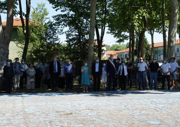 Saronno, inaugurata la targa a Giacomo Matteotti