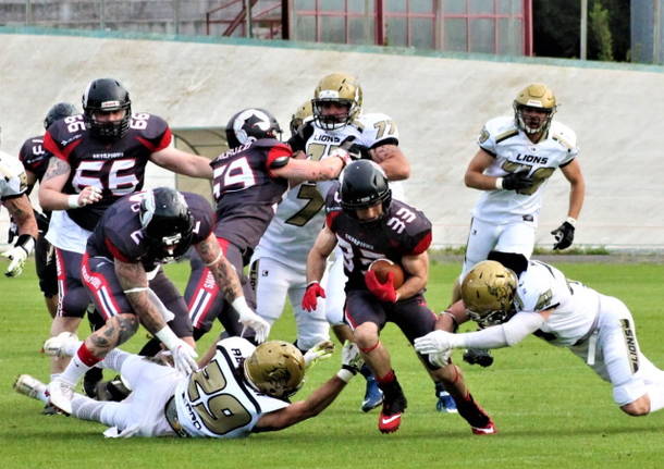 skorpions varese lions bergamo football americano