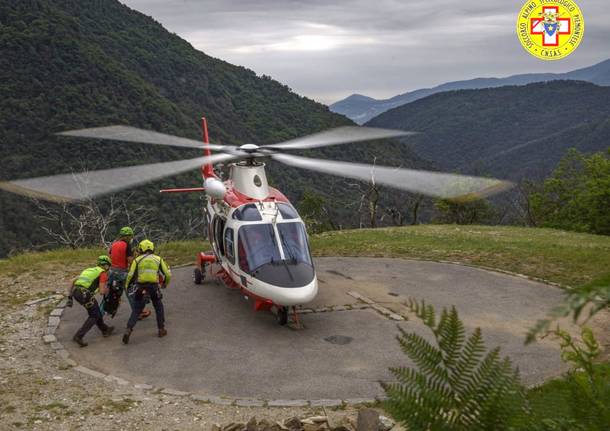 soccorso alpino elicottero ricerche