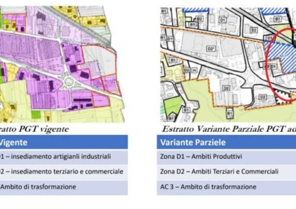 Variante al Pgt Somma Lombardo - via Albania 