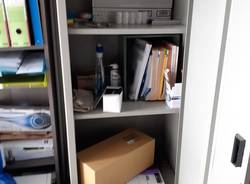 Ads Malnatese calcio vandalizzata