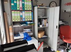 Ads Malnatese calcio vandalizzata