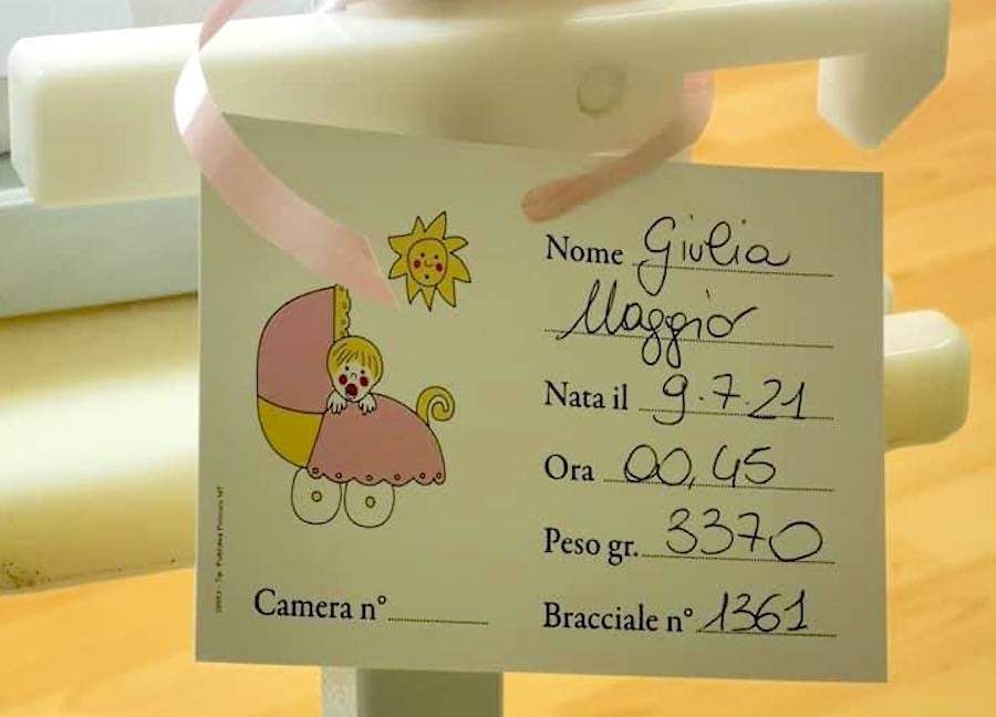 Ben arrivata Giulia