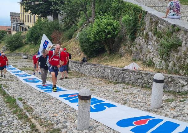 Cammino da Trieste ad Aosta con l’Avis” di Maurizio Grandi