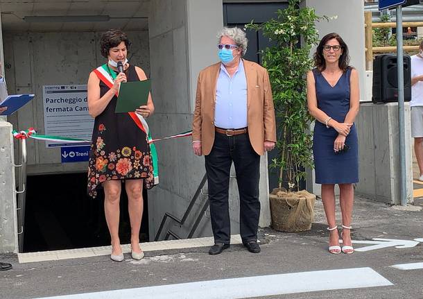 Cantello, l’inaugurazione del nuovo parcheggio e del sottopassaggio della stazione di Gaggiolo