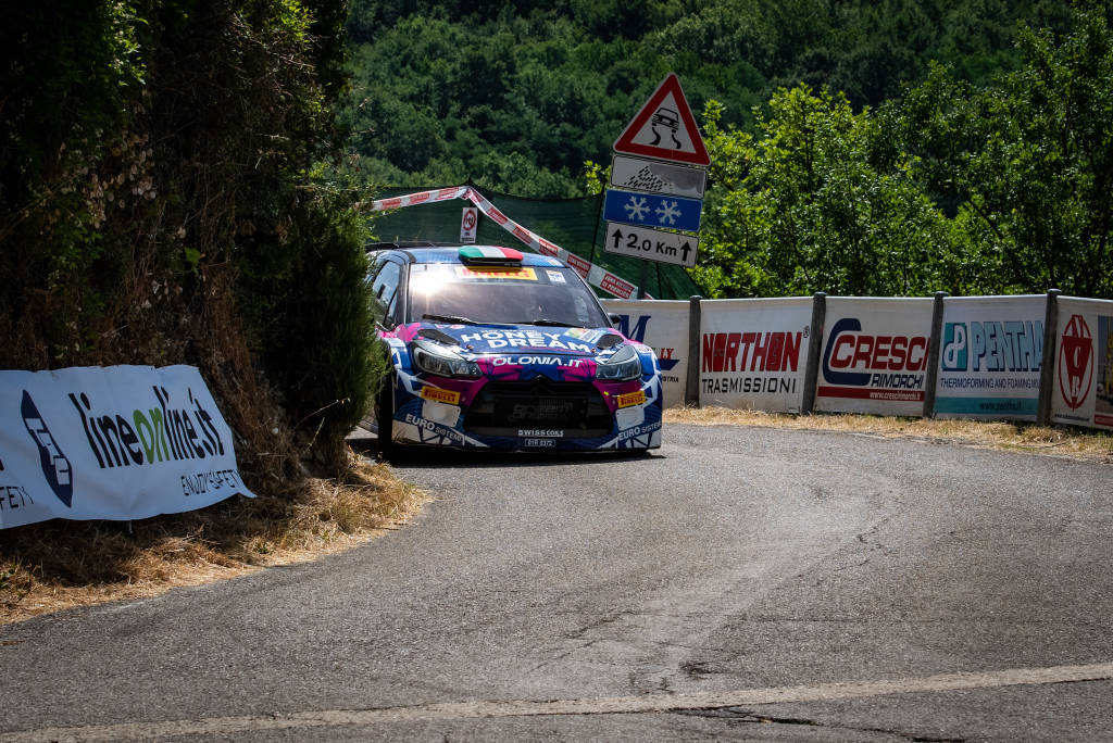 Rally del Casentino, trionfo per Simone Miele