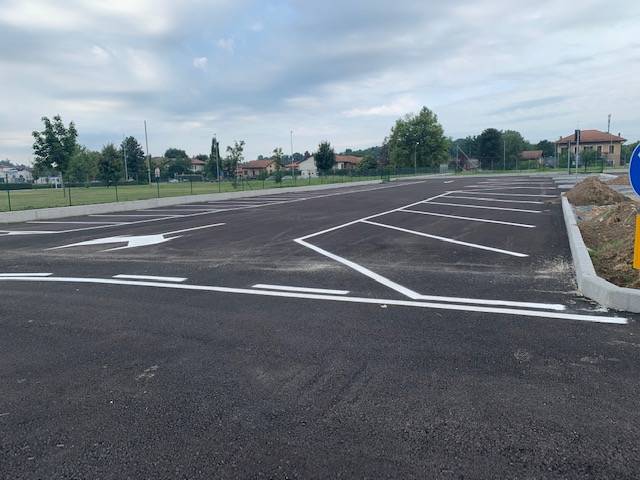 Il nuovo parcheggio di Cocquio Trevisago