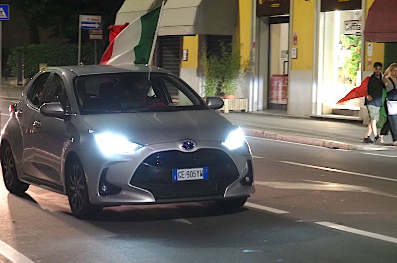 Azzurri campioni d\'Europa, la festa a Gallarate