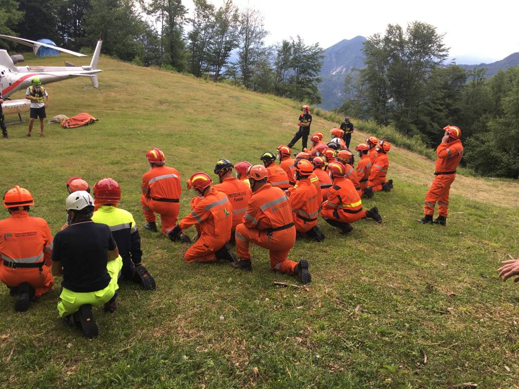 La seconda parte del corso Aib al Cuvignone