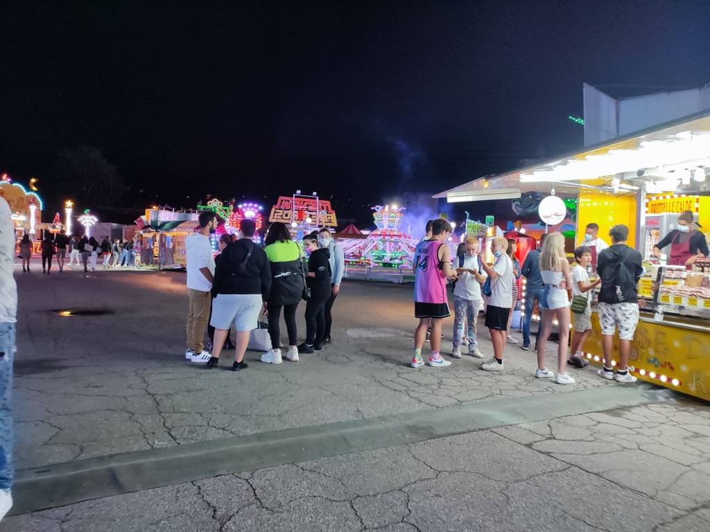 Il \"nuovo\" luna park di Luino