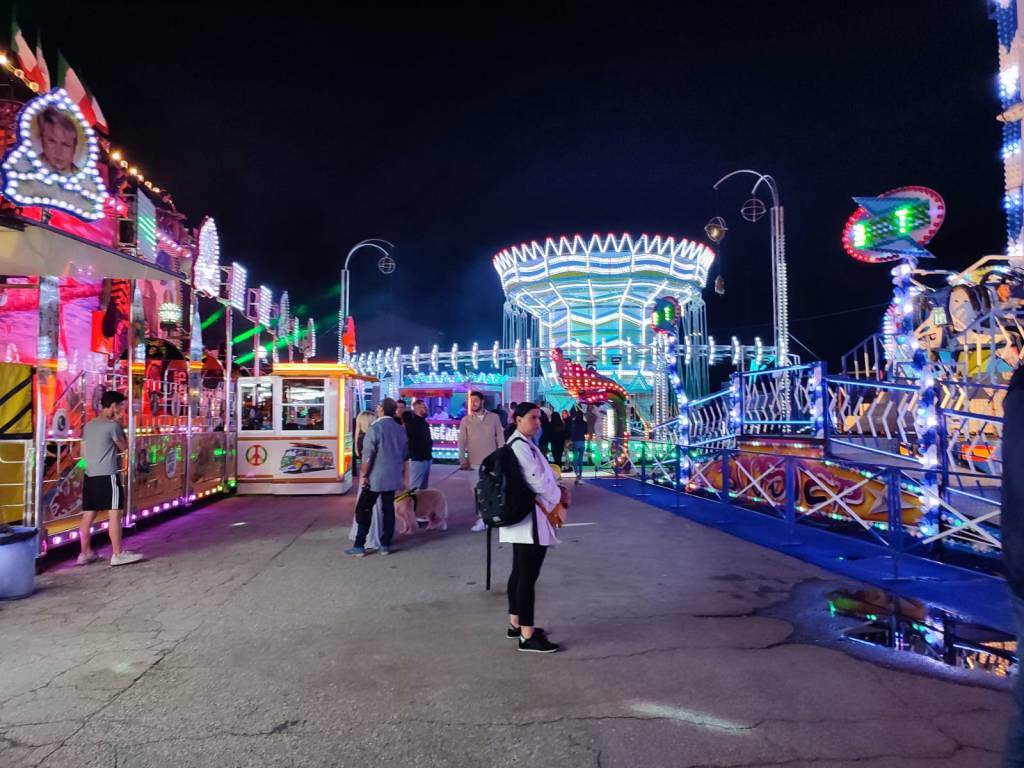 Il \"nuovo\" luna park di Luino