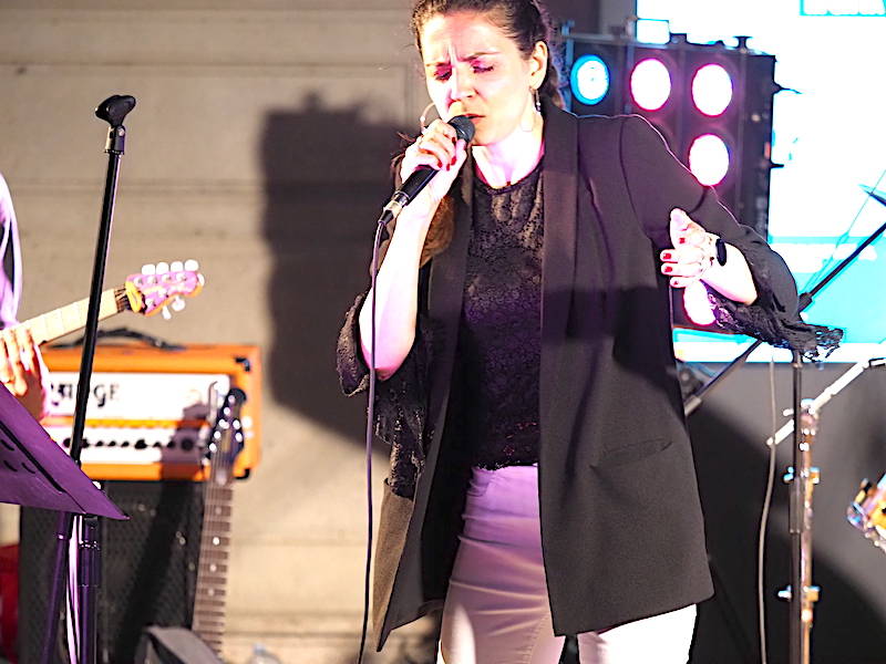 Il concerto in piazza a Gallarate