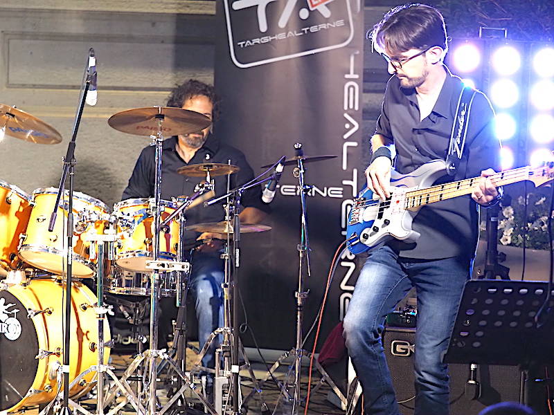 Il concerto in piazza a Gallarate