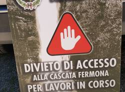 Cominciano i lavori alle cascate di Ferrera