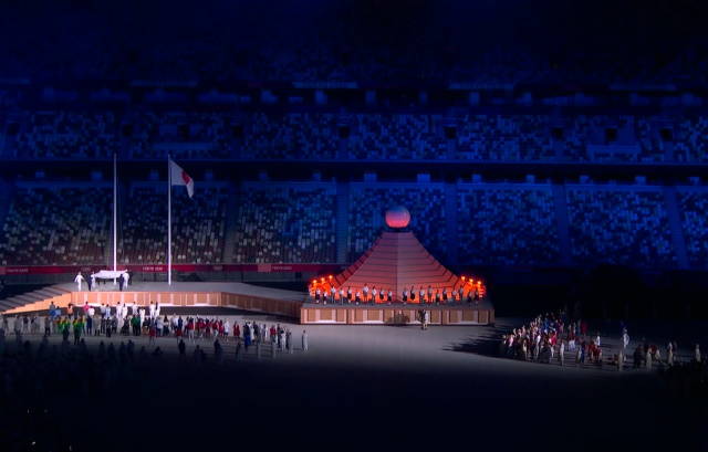cerimonia apertura tokyo 2020
