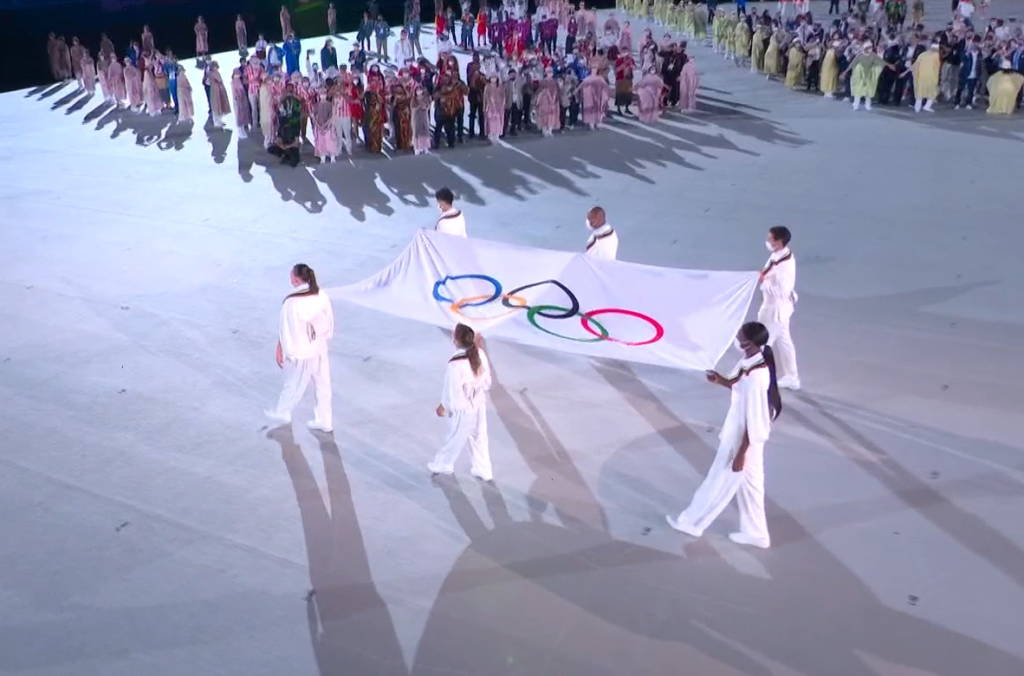cerimonia apertura tokyo 2020