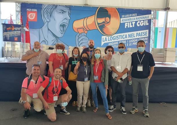 Cgil Ticino Olona al convegno di Landini a Lodi