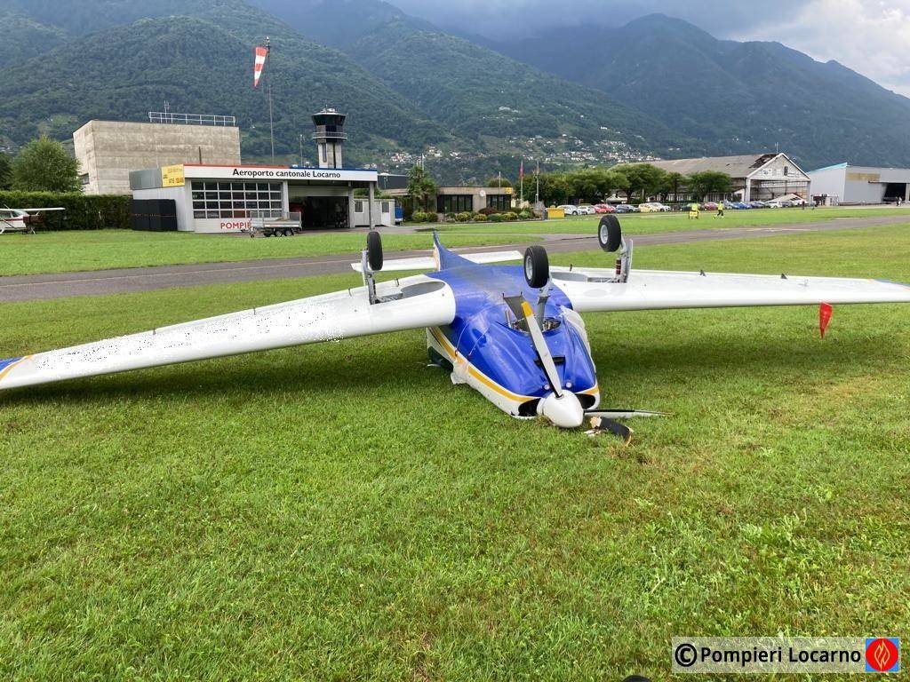 crolla tetto hangar locarno