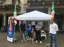 Domenica di campagna elettorale a Gallarate