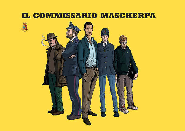 Fumetto Commissario Mascherpa