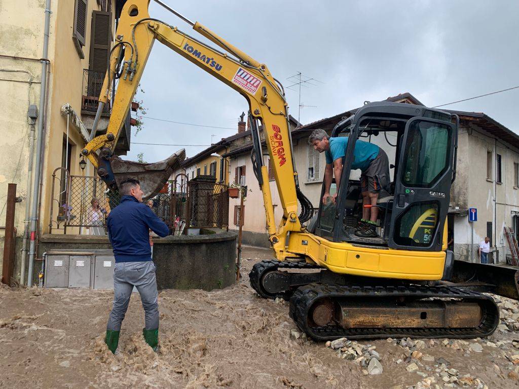 gavirate quartiere arminio allagamento
