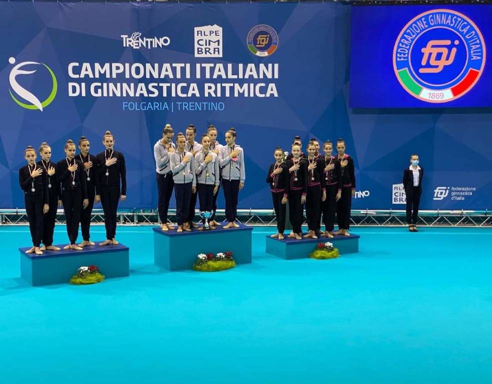 Ginnastica Moderna Legnano: vicecampione d’Italia a squadra