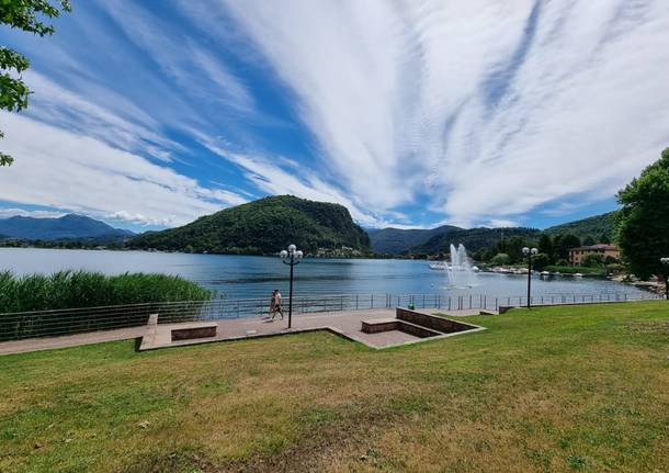 Goletta dei Laghi di Legambiente a Porto Ceresio 