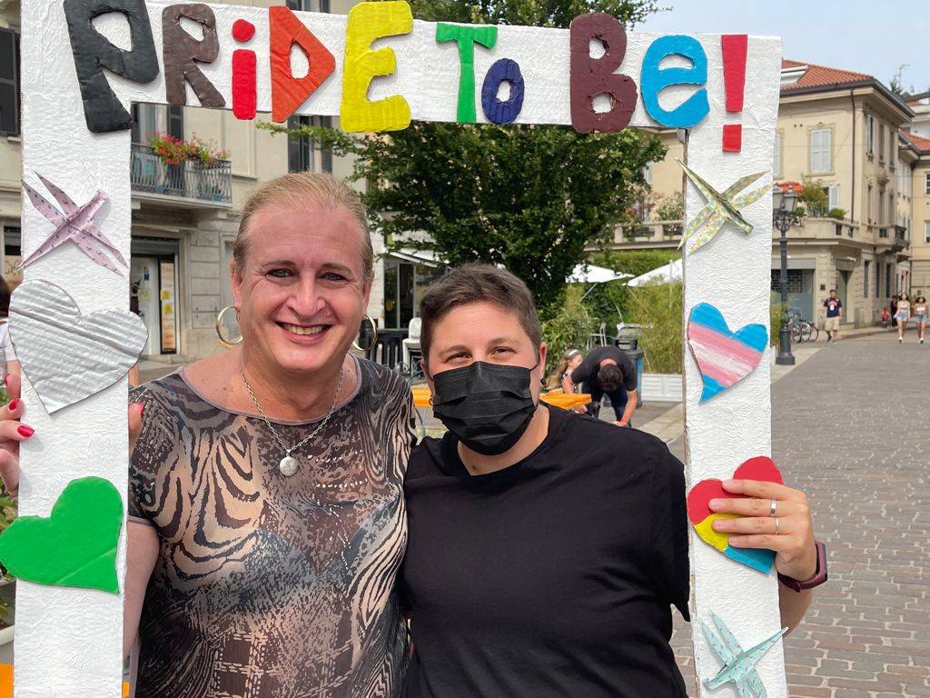 Il collettivo Origami in piazza a Saronno nel segno dei diritti