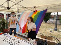 Il collettivo Origami in piazza a Saronno nel segno dei diritti