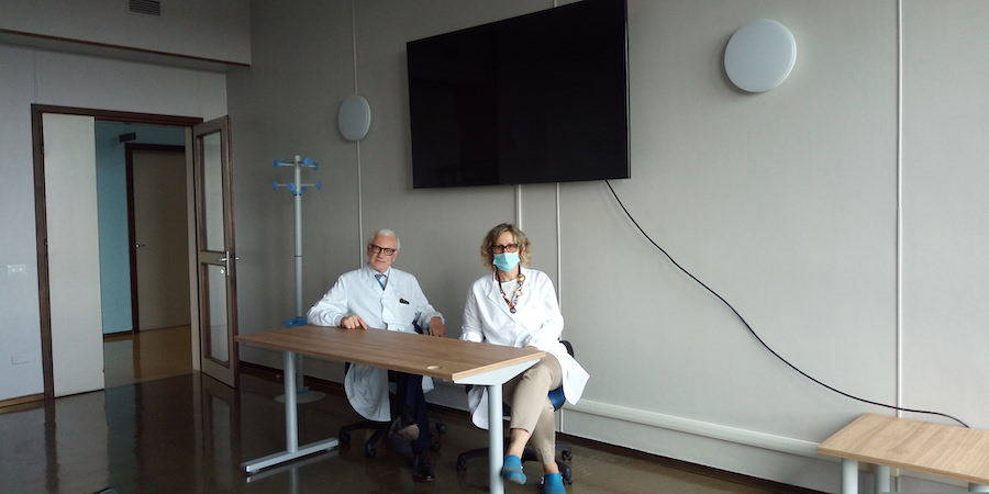 Il nuovo day hospital oncologico dell'ospedale di Saronno
