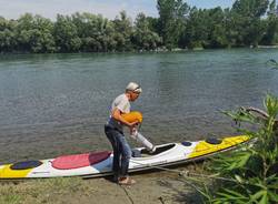 Il viaggio di Francesco Gobbi in kayak, prima settimana
