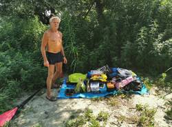 Il viaggio di Francesco Gobbi in kayak, prima settimana