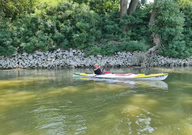 Il viaggio di Francesco Gobbi in kayak, seconda settimana