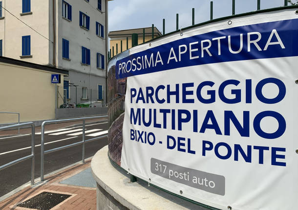 Inaugurato il parcheggio Del Ponte