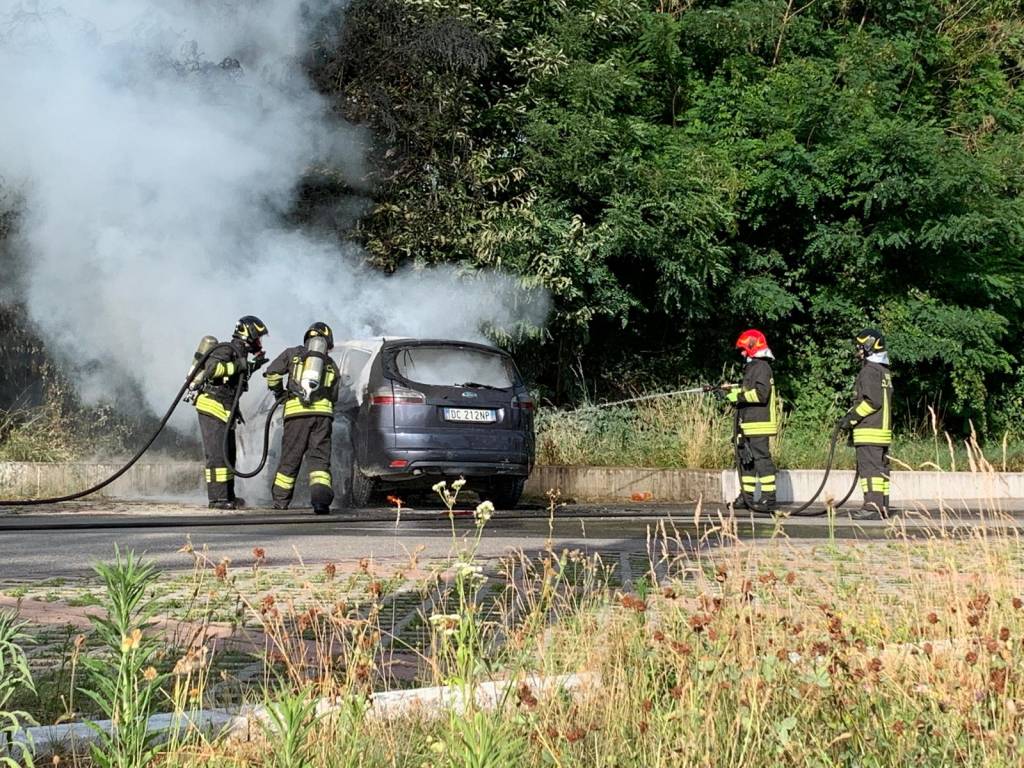 Incendio Gazzada 