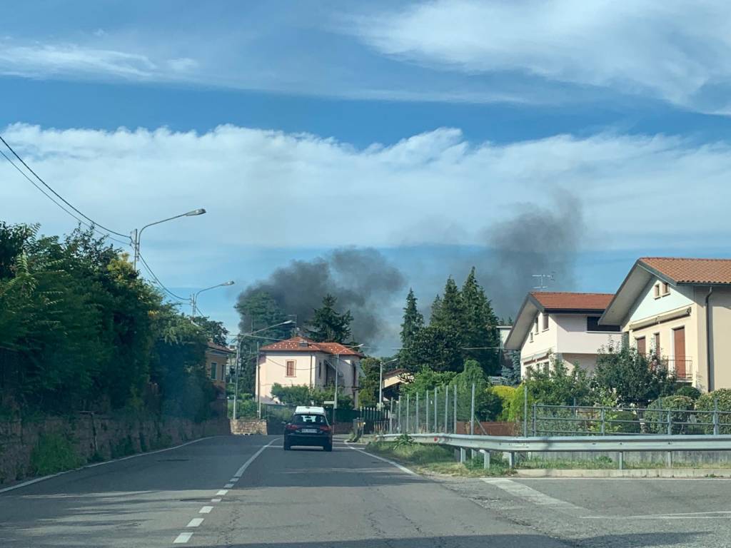 Incendio Gazzada 