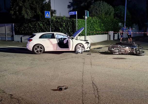 Incidente in via Liguria a Legnano 