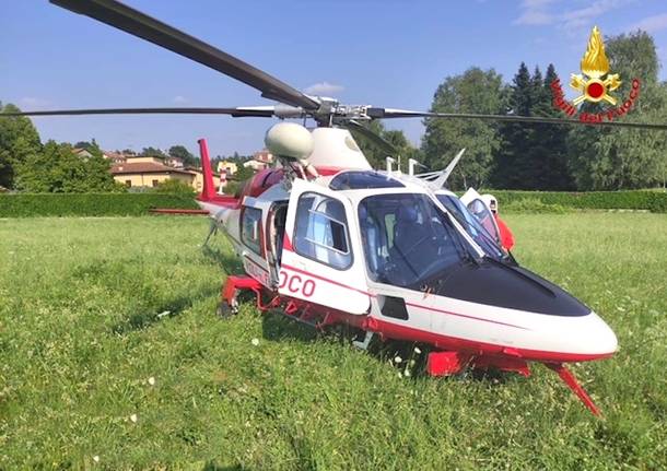 Cade durante un’escursione, interviene l’elisoccorso