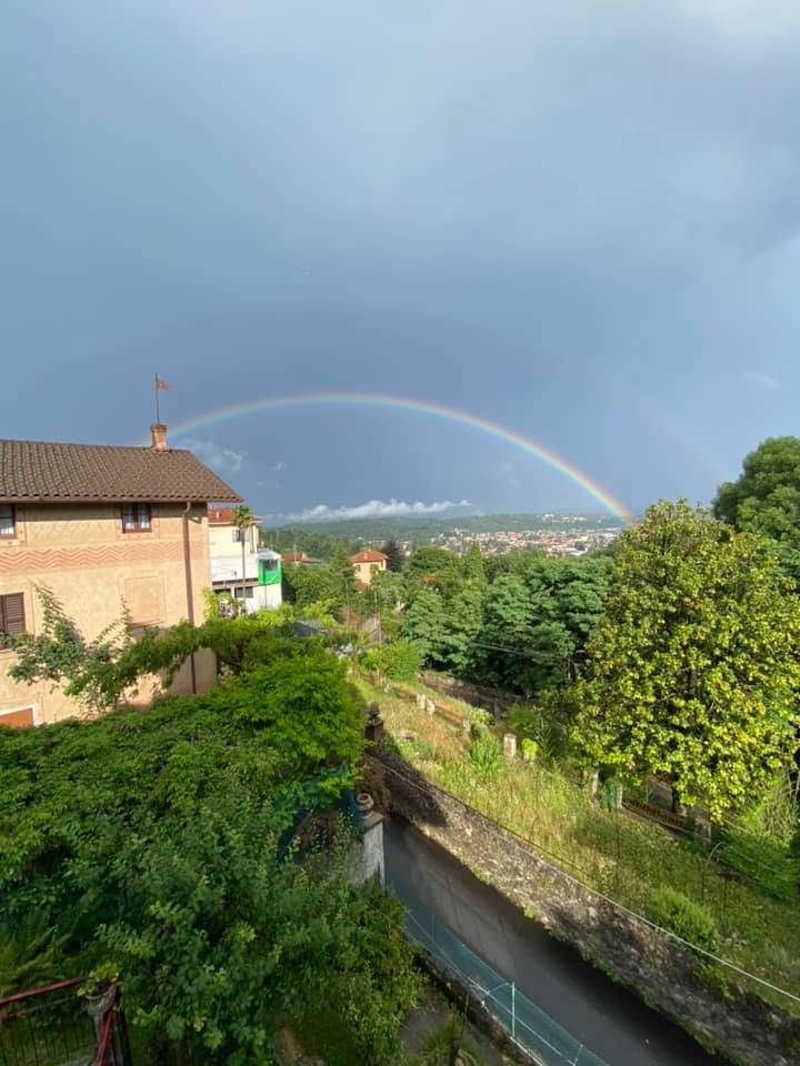 L'arcobaleno di domenica 4 luglio