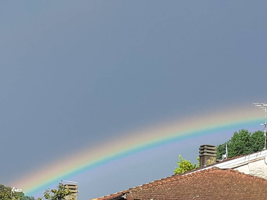 L'arcobaleno di domenica 4 luglio