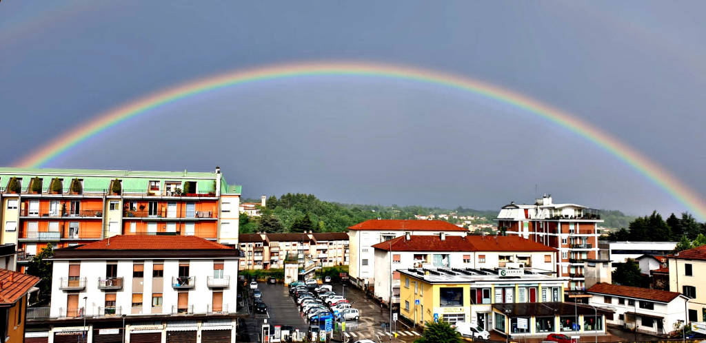 L'arcobaleno di domenica 4 luglio