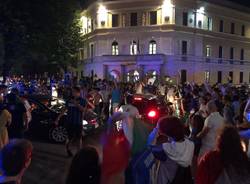 L’Italia vince gli Europei: in 5mila festeggiano per le strade di Legnano