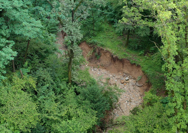 La nuova alluvione su Luvinate