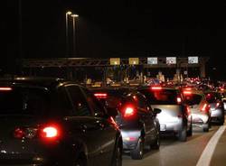 lavori autostrada notte