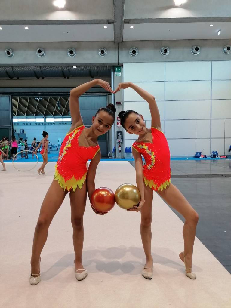 Le ginnaste IKE di Legnano sul podio alle finali nazionali di ginnastica ritmica