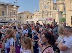 manifestazione green pass busto arsizio