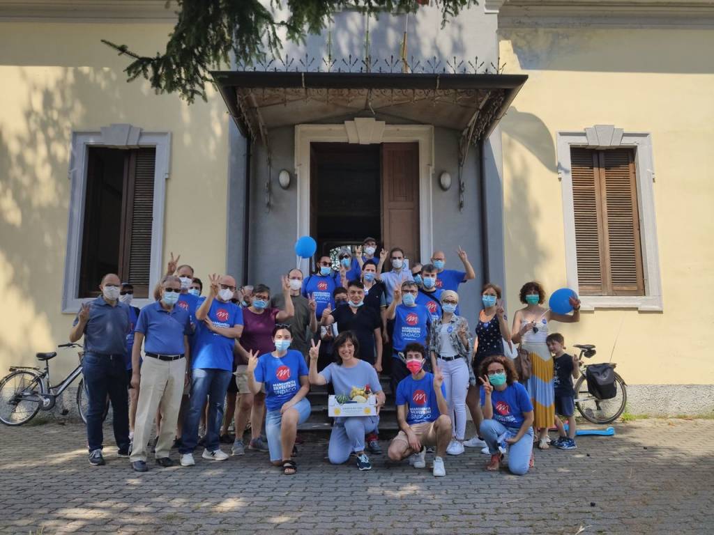 Margherita Silvestrini nei quartieri di Gallarate