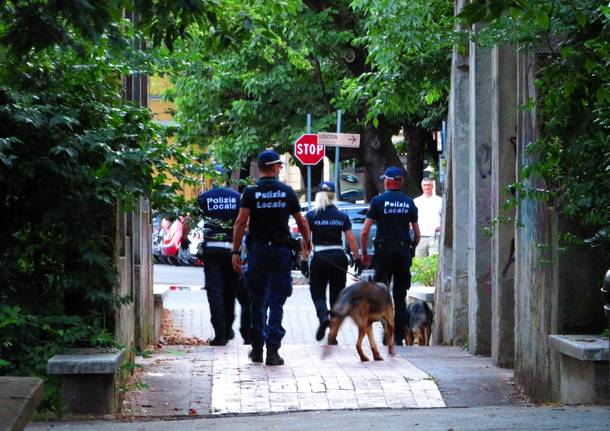 Polizia Locale di Legnano - Controlli antidroga 