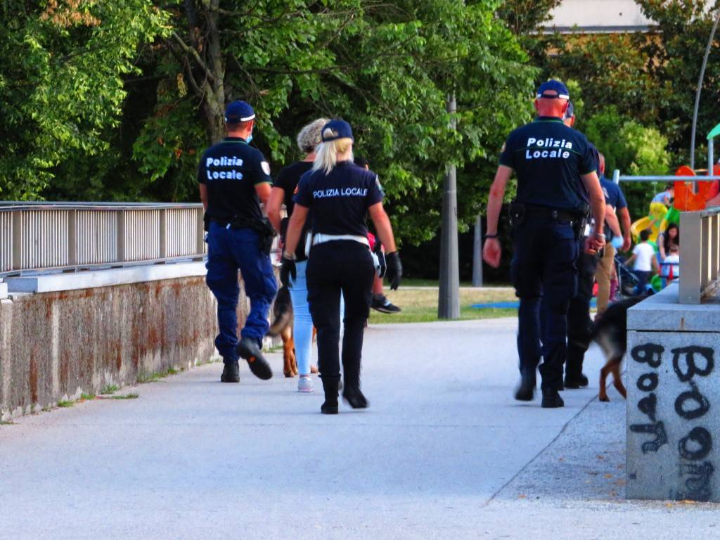 Polizia Locale di Legnano - Controlli antidroga 