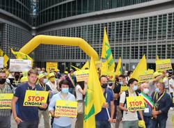 Protesta agricoltori Milano